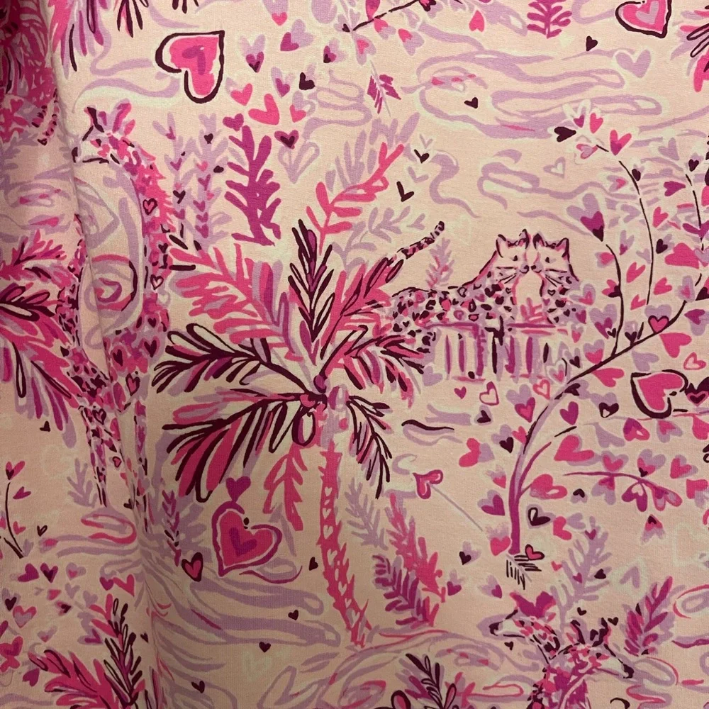 Lilly Pulitzer Pink and Purple Patterned Blouse - Picture 6 of 7